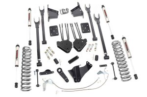 Ford F-250 Super Duty Suspension Lift Kit - Rough Country - 8 Inch, 4 Link, V2 - '08-'10 Ford F-250 Super Duty Suspension Lift Kit - Rough Country - 8 Inch, 4 Link, V2 - '08-'10
